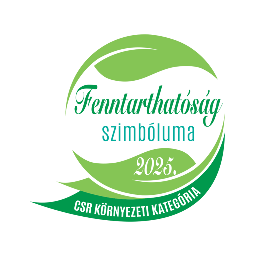 Fenntarthatóság szimbóluma 2025. - CSR Környezeti Kategória