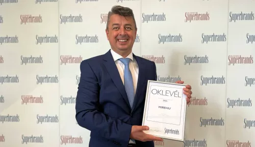 Ismét a legjobbak között, újra Superbrands díjas lett a Mirehu