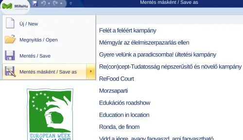 Save as