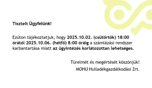 mohu karbantartás